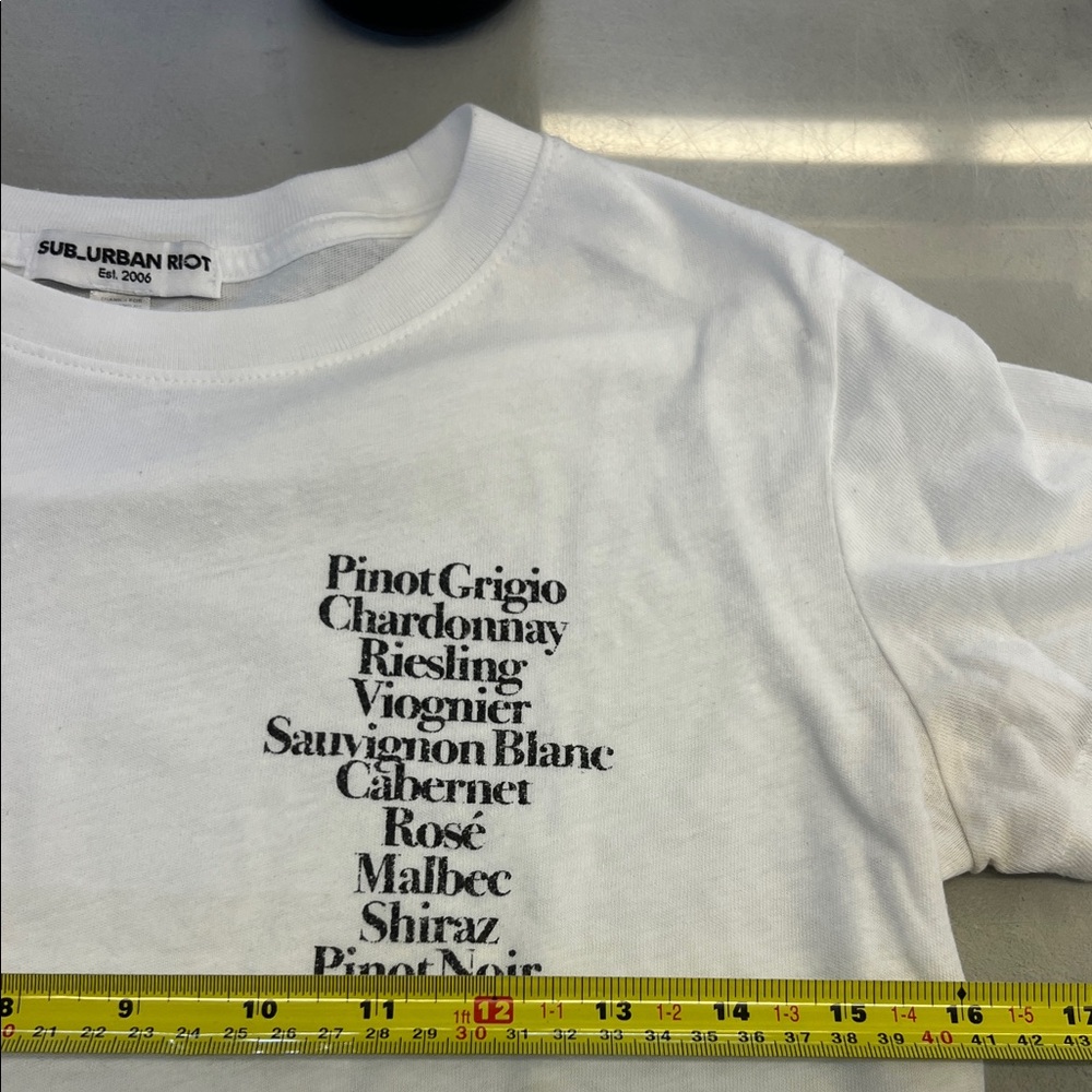 Sub_Urban Riot White Tee - Picture 5 of 6